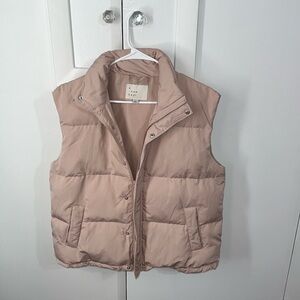 Pale Pink Vest.